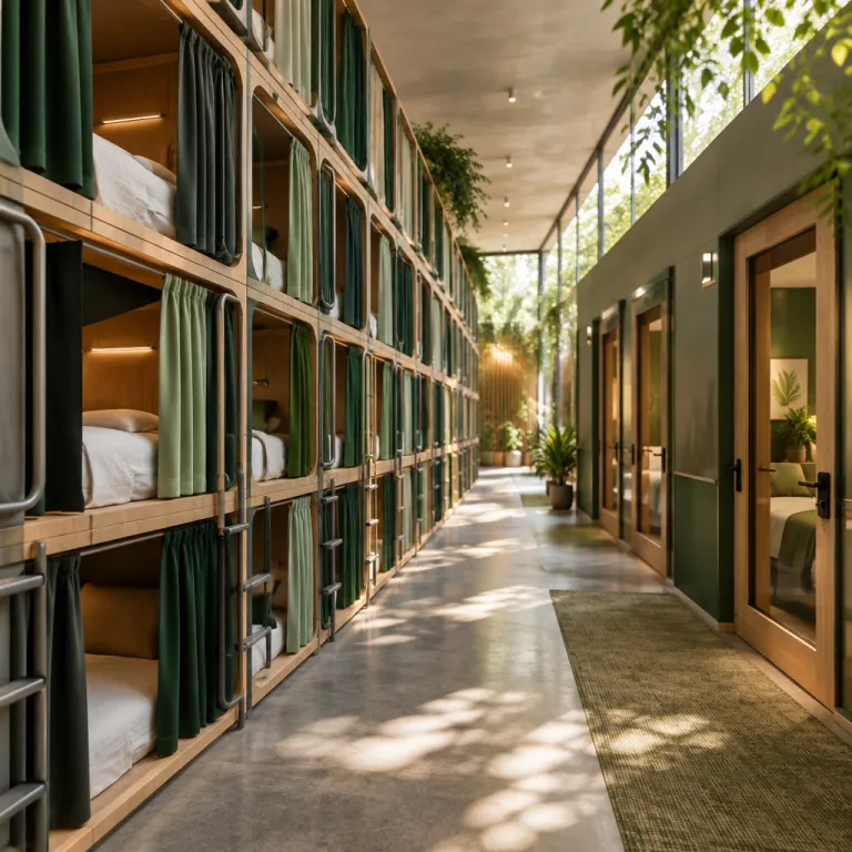 Why 300 pods at 65% occupancy outperforms 150 rooms at 80%: the capsule hotel formula