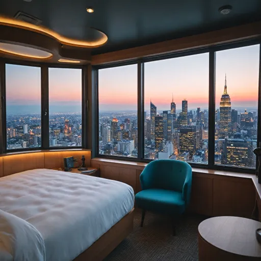 Elevated stays: capsule hotels with panoramic city views for luxury travelers