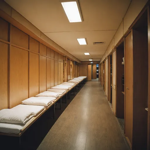 Experience refined comfort at a capsule hotel in Kyoto, Japan