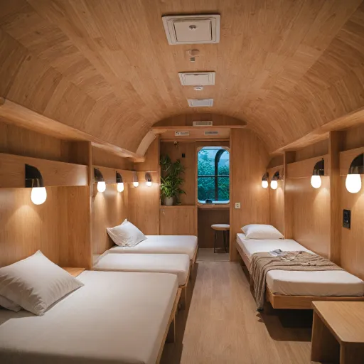 Elevating your stay: luxury and premium experiences at bed capsule hotels