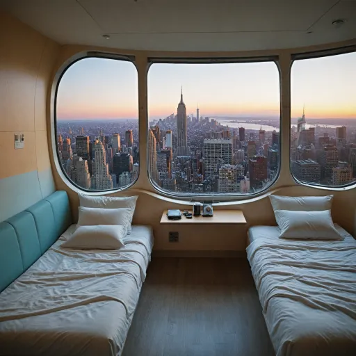 Experience comfort and innovation at capsule and pod hotel NYC