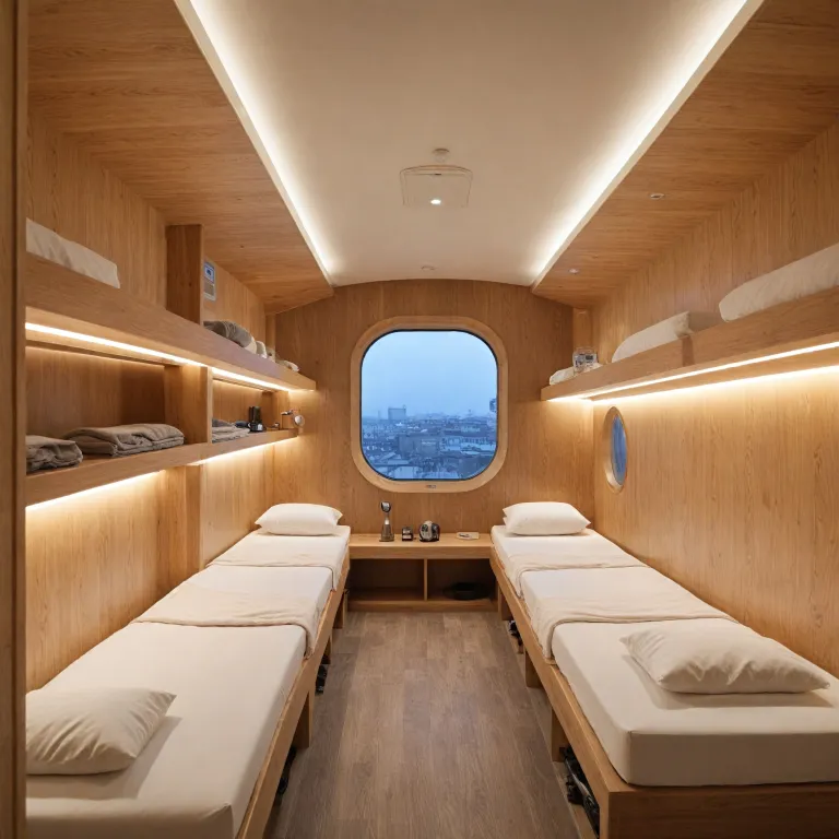 Refined rest at capsule hotel incheon for seamless airport stays