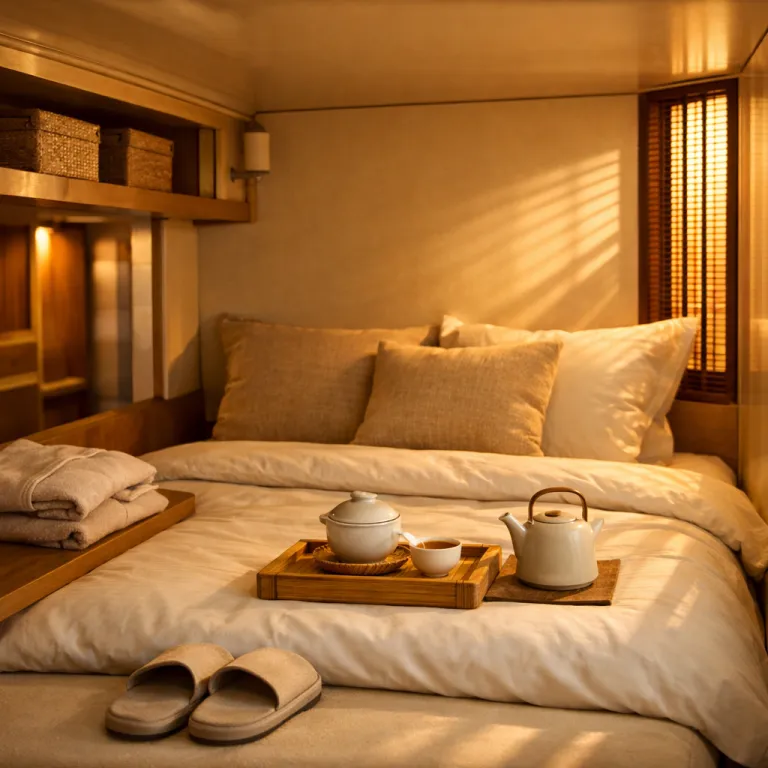Refined ways to experience a capsule hotel in China