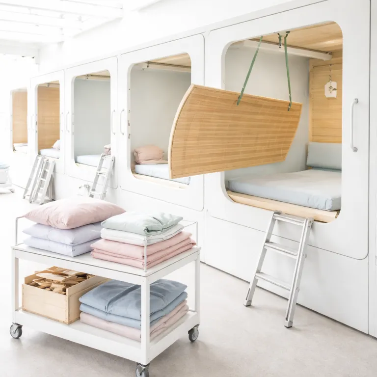 How eco-conscious capsule hotels are shrinking hospitality's carbon footprint
