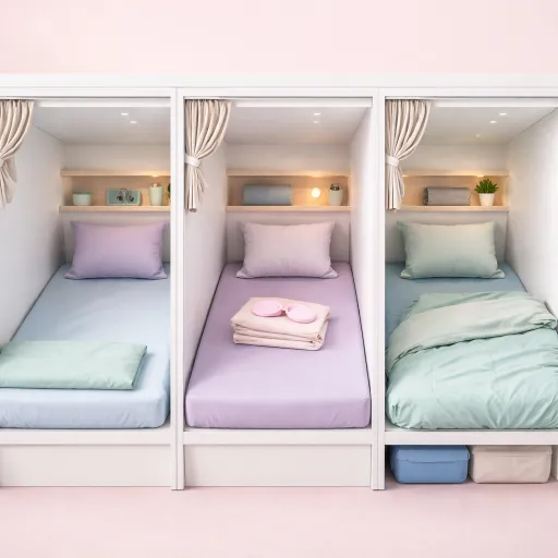Why digital nomads are trading co-living for capsule hotels