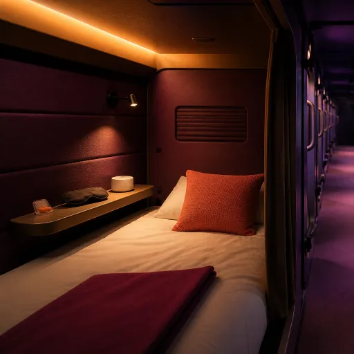 Noise, light, privacy: a practical guide to sleeping well in a capsule hotel