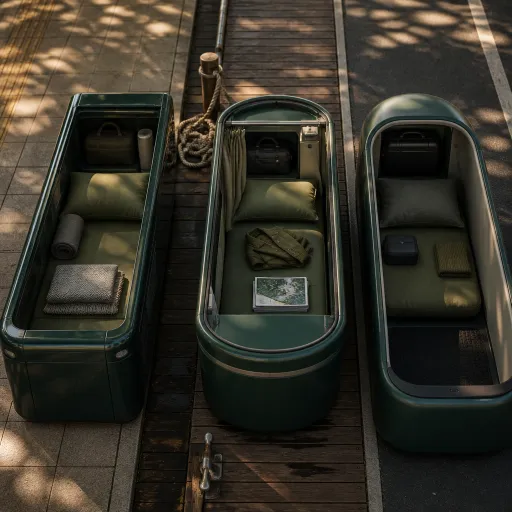 Beyond the airport nap room: transit pods at train stations, ferry terminals and bus hubs