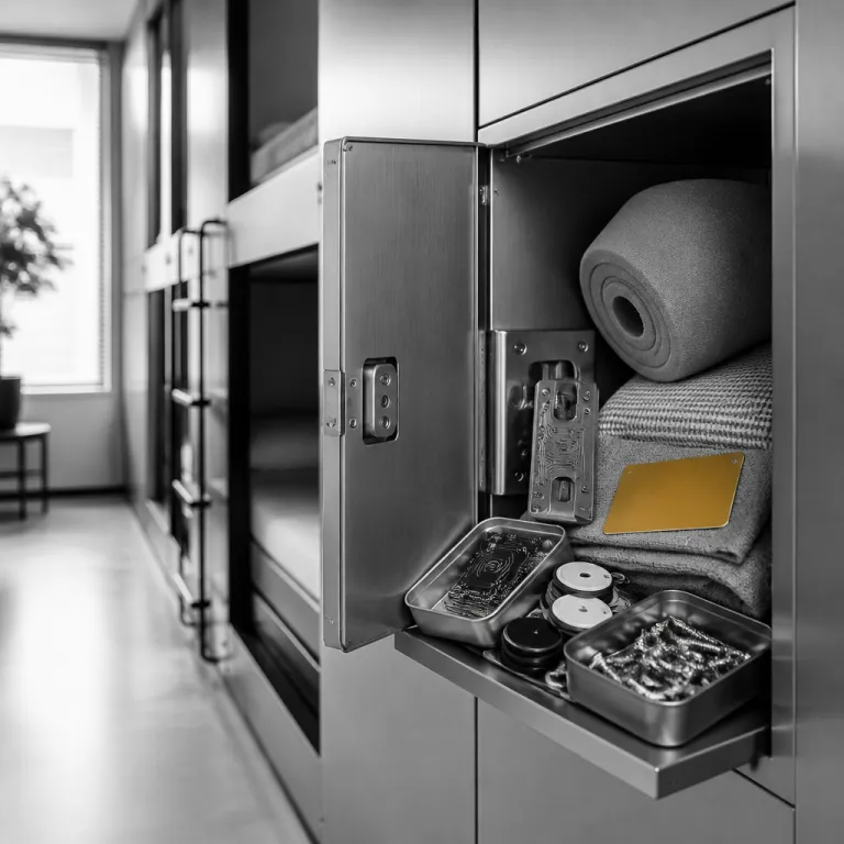 Lockers, RFID and women-only floors: how capsule hotels handle security