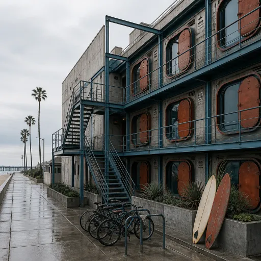 Venice hostel California stays with a luxury capsule twist